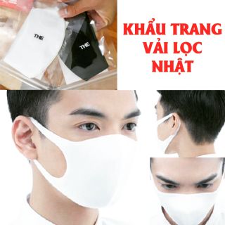 Hộp 10 Cái Khẩu Trang Vải Kháng Khuẩn vải lọc Nhật Chống Bụi Mịn CLC, Tia UV