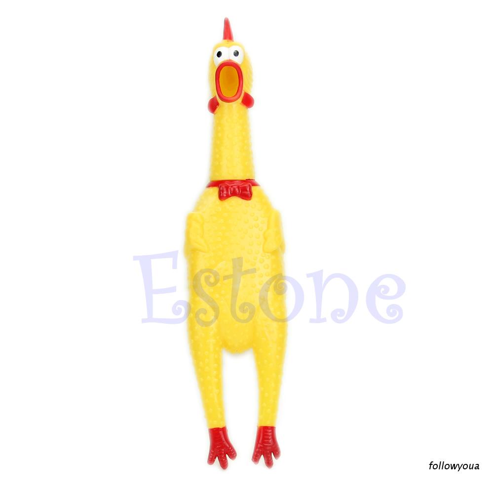 Gà Cao Su Đồ Chơi Cho Thú Cưng