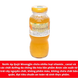 Nước ép quýt WoongJin 180ML