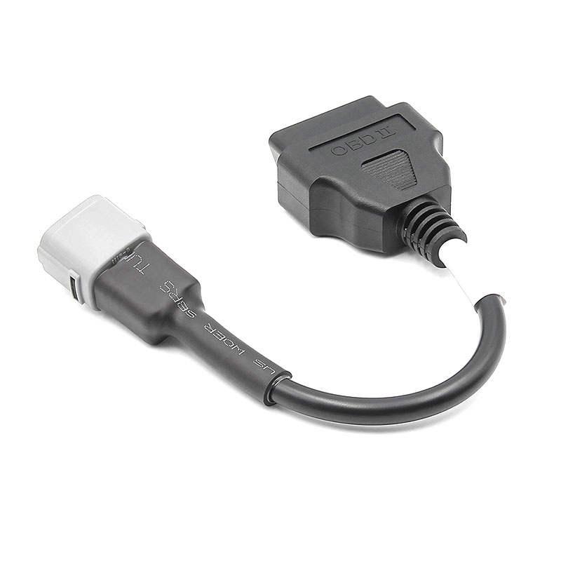 Dây Cáp Chuyển Đổi 6 Pin Sang OBD2 16 Pin Cho Xe Máy Suzuki