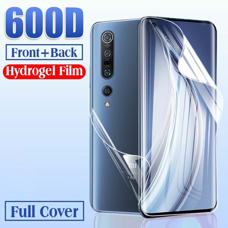 Miếng dán PPF tự phục hồi chống trầy xước cho mặt trước và sau điện thoại XIAOMI MI 13 Lite 13 Ultra 12T 12 12X Civi 11 LITE 11T 10T 10 NOTE 10 PRO 5G