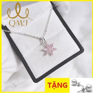 Dây chuyền nữ 💖FREESHIP Giảm 20K Khi Nhập [ DAYC20KM] - Dây chuyền Hoa sao sáng bạc 925 cao cấp, bạc chuẩn 100%