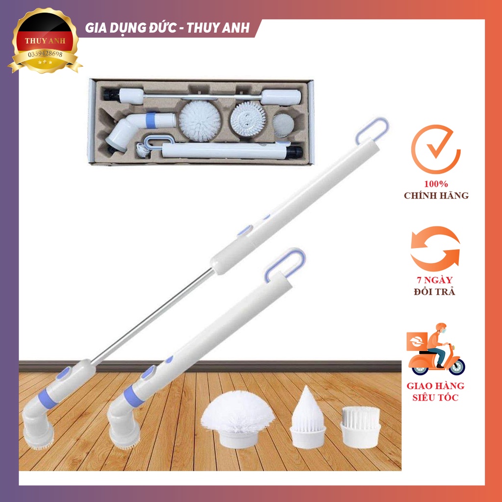 Máy cọ vệ sinh nhà tắm Ohella Neosprin Scrubber 2022 nội địa Hàn