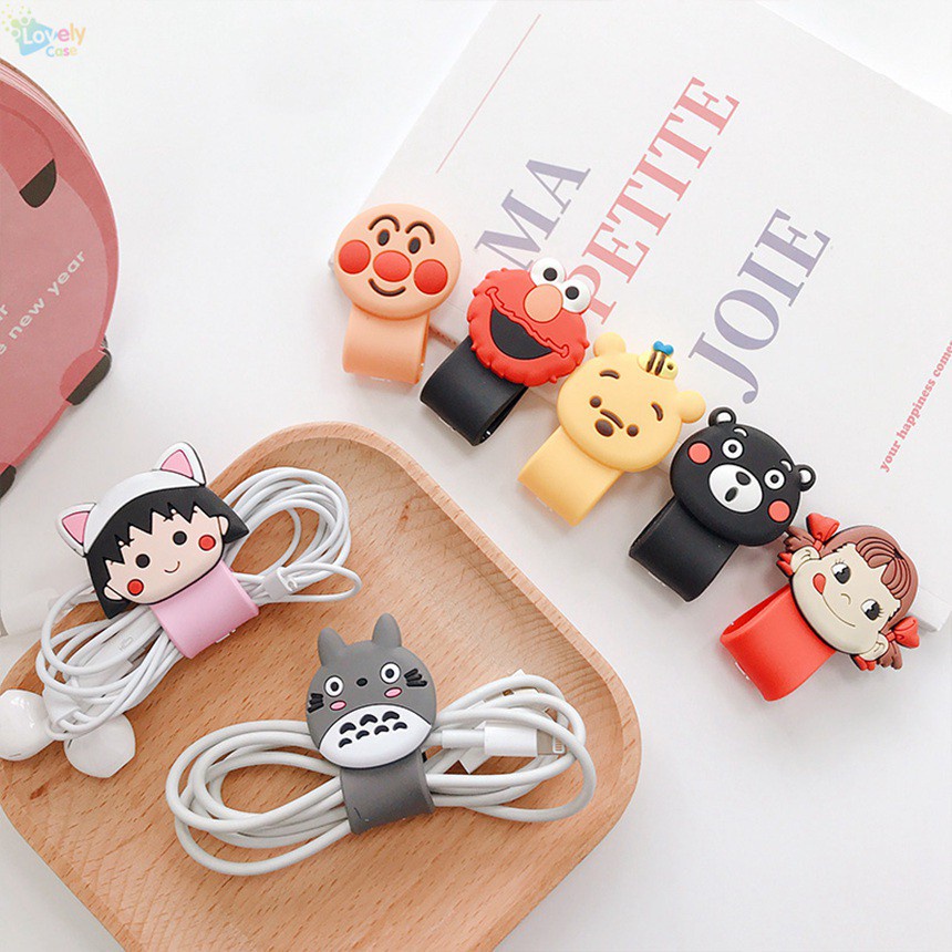 [Giao Hàng Nhanh] Dụng Cụ Quấn Bảo Vệ Dây Cáp Sạc / Tai Nghe