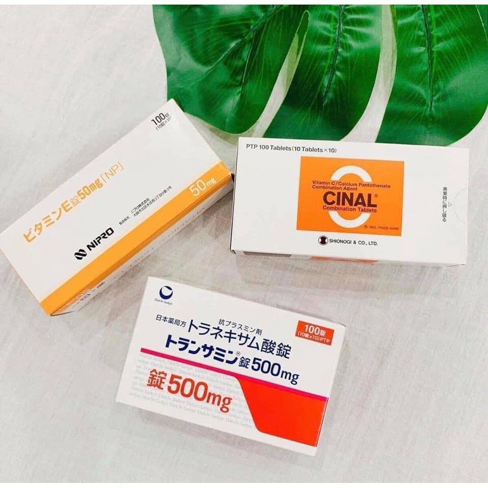 Transamin_500mg - Viên Uống Trị_Nám, Trắng Da Transamin_500mg Nhật Bản | BigBuy360 - bigbuy360.vn