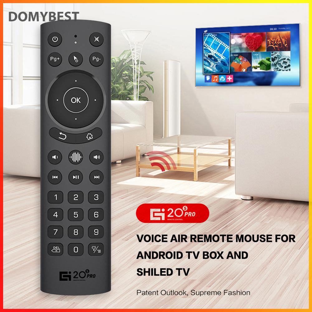 Bộ điều khiển chuột bay không dây G20S PRO 2.4G cho TV thông minh PC