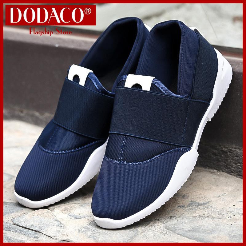 Xả hàng - Giày lười nam giày mọi nam giày nam đẹp giá rẻ 2020 DODACO LVS0012 Y3