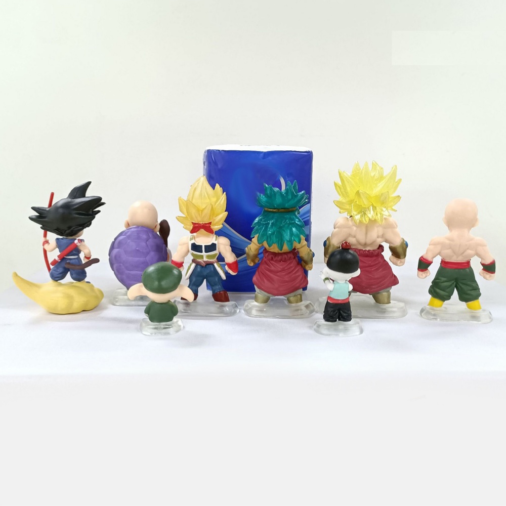 Mô hình nhân vật 7 viên ngọc rồng Dragon Ball - 8 nhân vật chibi dễ thương - cao 3-7cm siêu ngầu