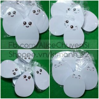 Giấy note giọt nước xinh xinh