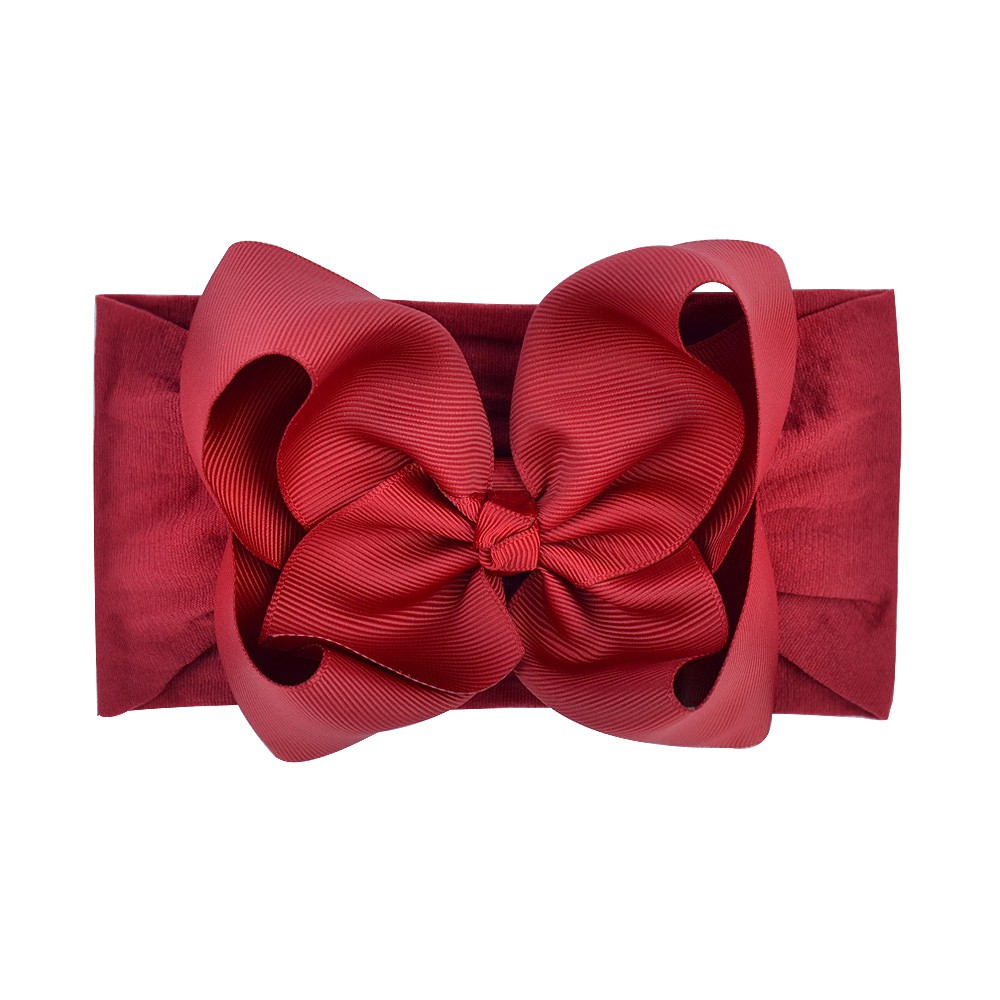 Băng đô KIDSBOWS chất liệu nylon co giãn phụ kiện tóc cho bé gái