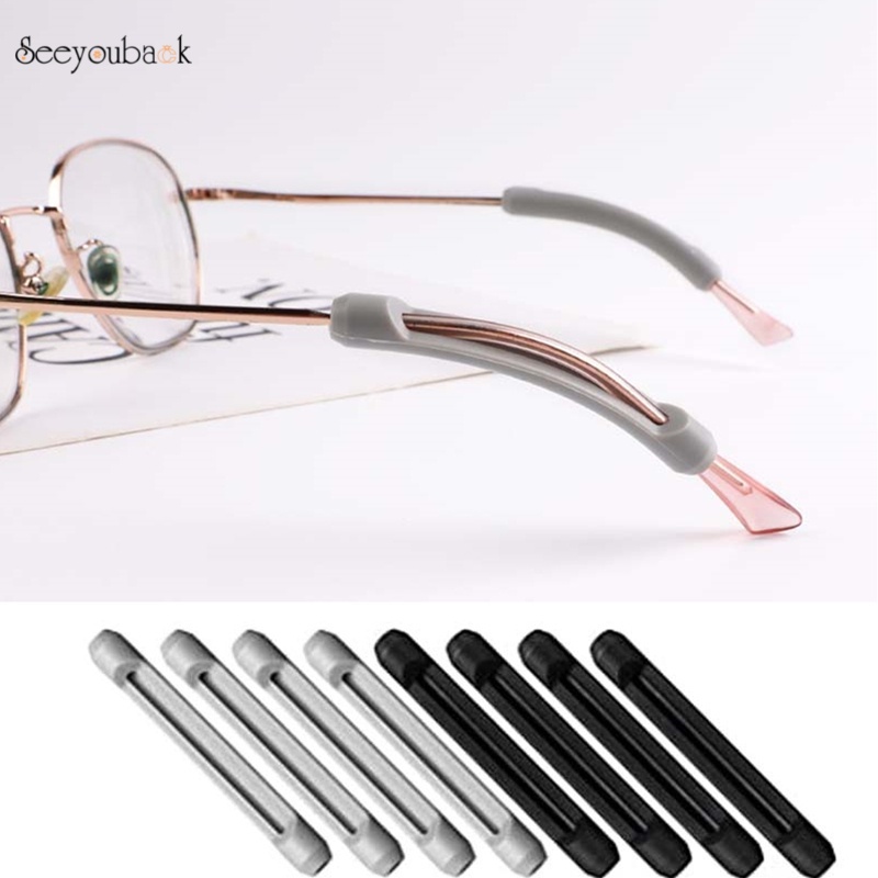 Cặp bọc bảo vệ mắt kính bằng silicon chống trượt tiện dụng