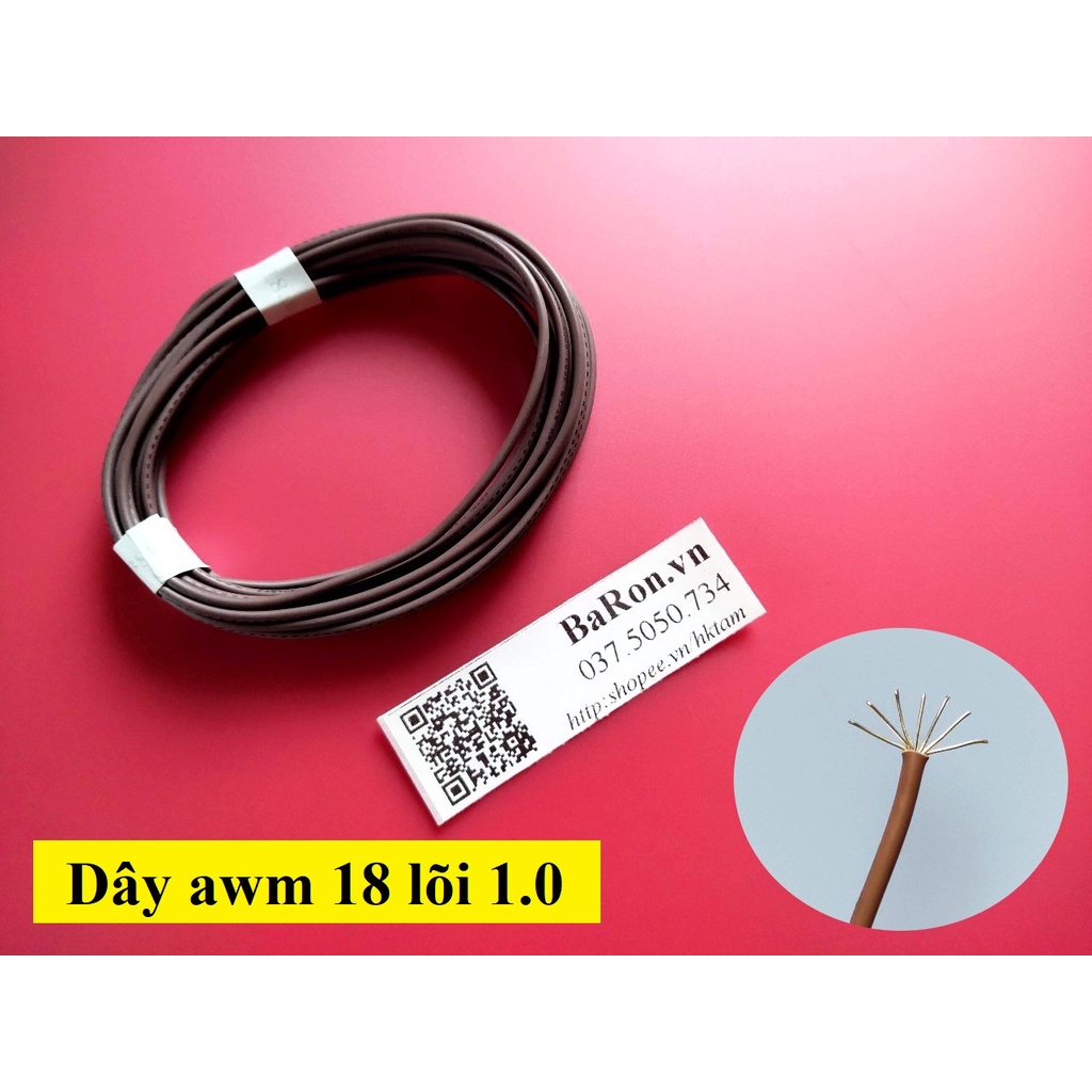 Dây điện AWG Silicon dẻo chịu nhiệt