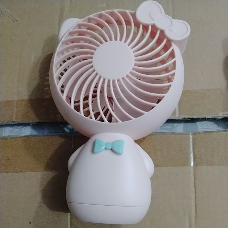 Quạt kitty mi ni cầm tay siêu xinh bin bền
