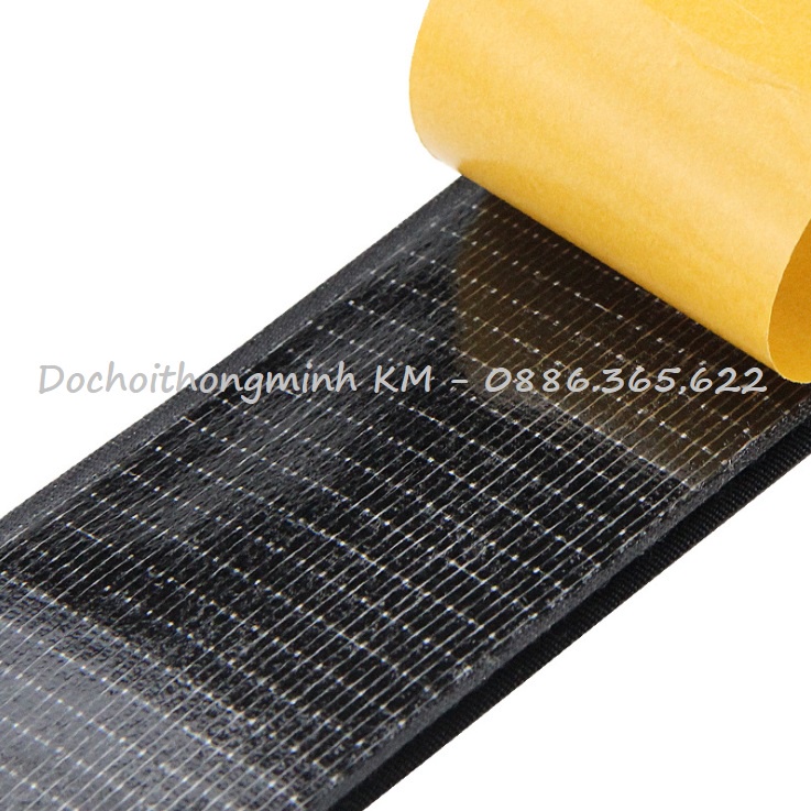 Velcro, băng dính gai, khóa nhám keo dán lưới dán siêu chắc giấy vàng