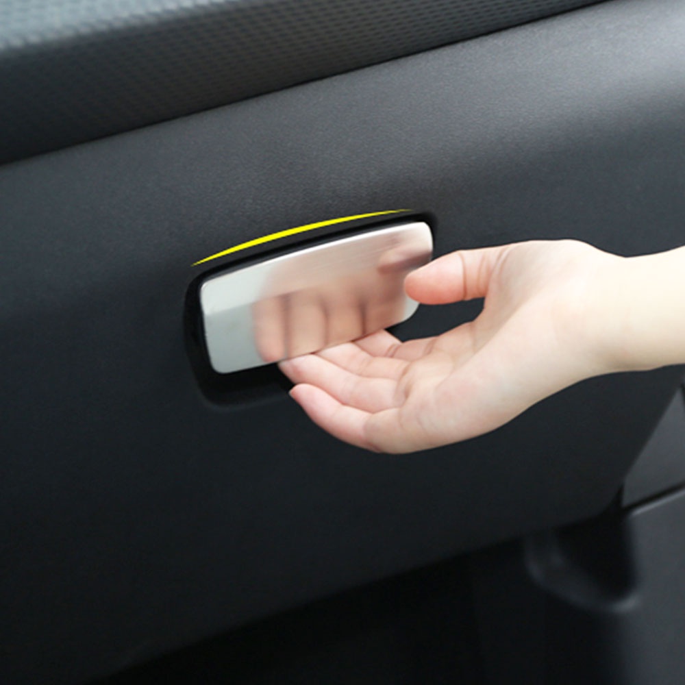 Miếng Dán Trang Trí Tay Cầm Cửa Xe Hơi Peugeot 2008 2014-2019