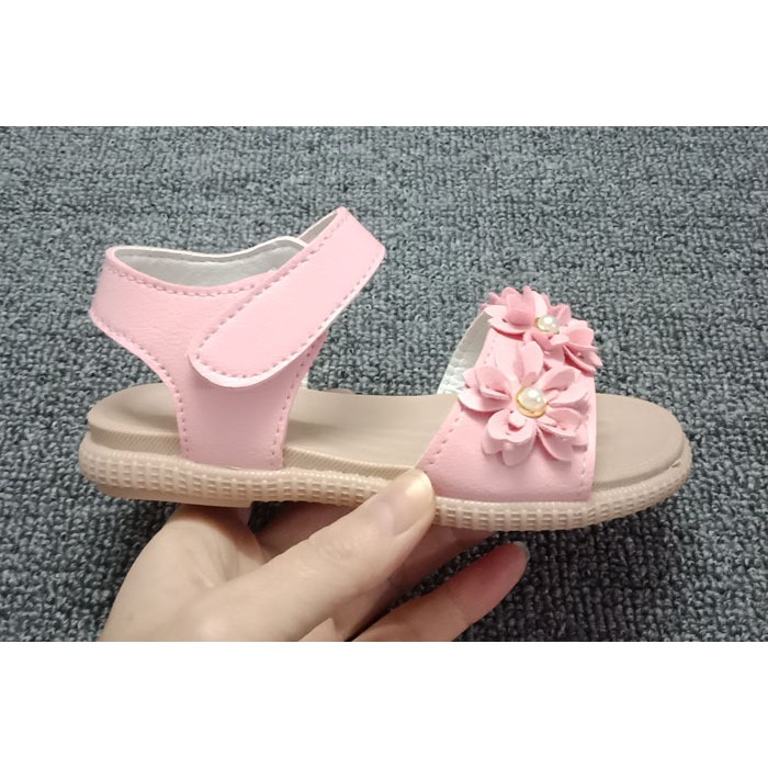 sandal bé gái size 21-36 hoa bông nổi bật