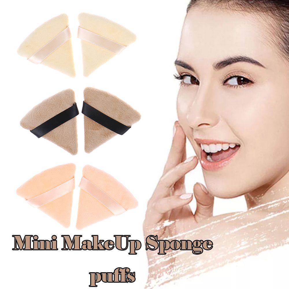 Bông Mút Trang Điểm Hình Tam Giác Bằng Cotton Đa Năng