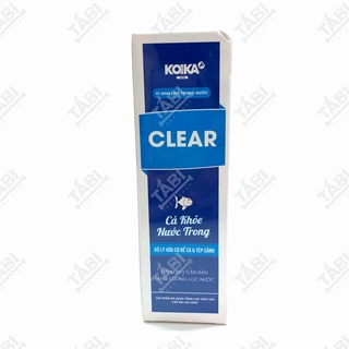 Dung dịch clear koika 100ml vi sinh làm trong nước hồ cá, bể cá