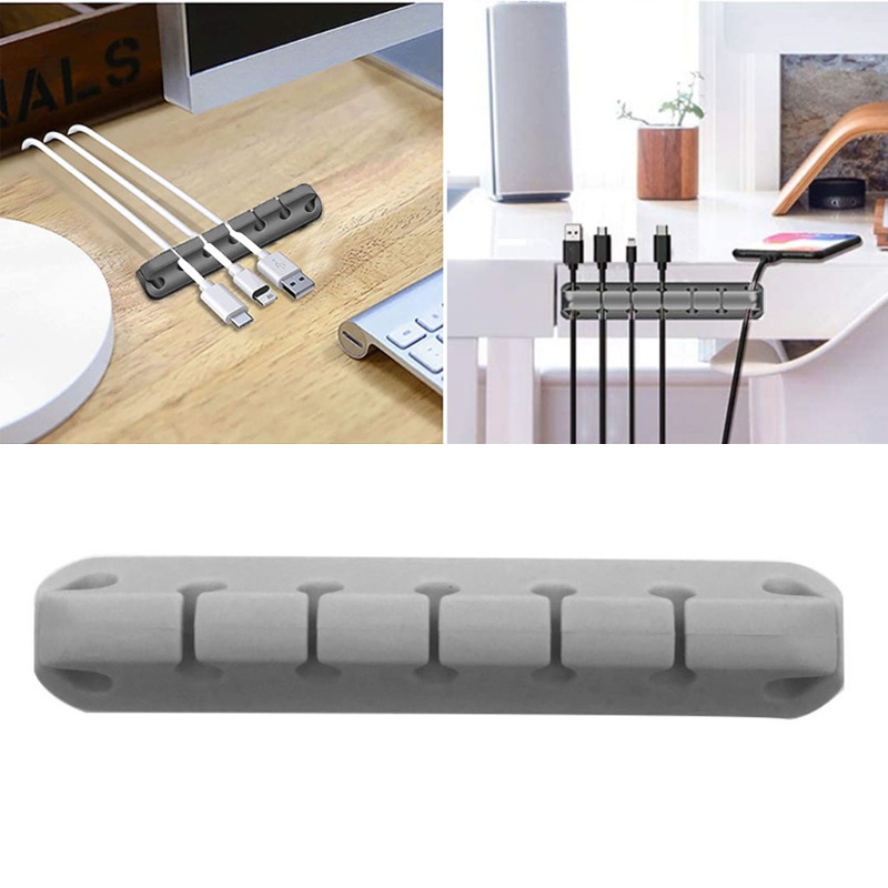 Giá Đỡ Cáp Sạc USB 7 Lỗ 1 PC Giúp Sắp Xếp Gọn Gàng Tiện Dụng