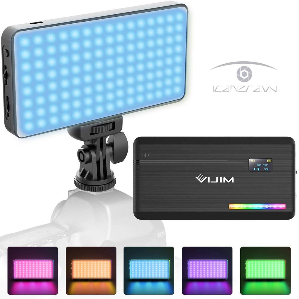 ĐÈN LED ĐỔI MÀU RGB VIJIM VL196 hàng chính hãng