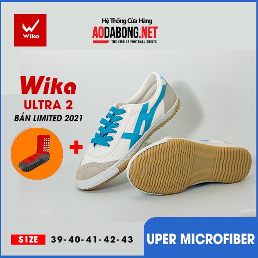 Giầy thể thao, Giày đá bóng, đá banh, thể thao  Siêu Phủi Bata Wika Ultra 2/3 BỀN ĐẸP - chính hãng Wika. Tặng tất