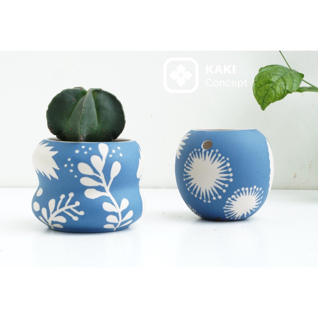 Chậu trồng cây cảnh - Chậu trang trí bàn làm việc KAKI Concept