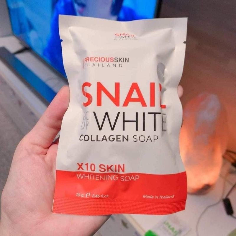 Xà phòng Snail Body White Collagen Thái Lan (70g)