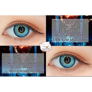 [Có sẵn] Snow Contact Lens - Kính áp tròng cosplay