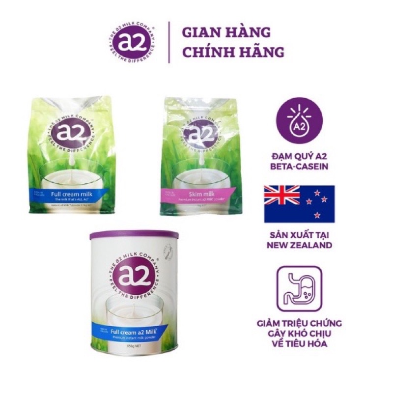 Sữa A2 Úc Nguyên Kem Full Cream A2 milk 1 KG