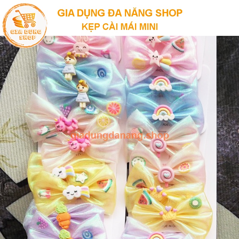 Kẹp tóc mái xinh xắn siêu dễ thương cho bé gái