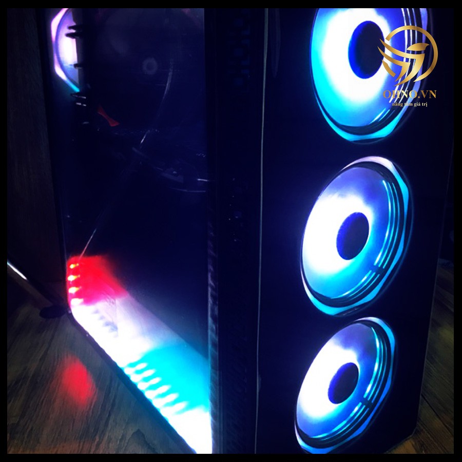 Vỏ Case Máy Tính PC AAP K01 Gaming Vỏ Case Thùng Máy Tính Mặt Kính Cường Lực Trong Suốt - OHNO VIỆT NAM | WebRaoVat - webraovat.net.vn