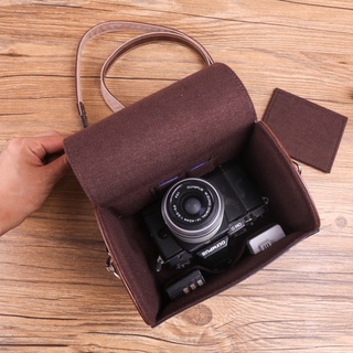 Túi da mini 328 đựng máy ảnh