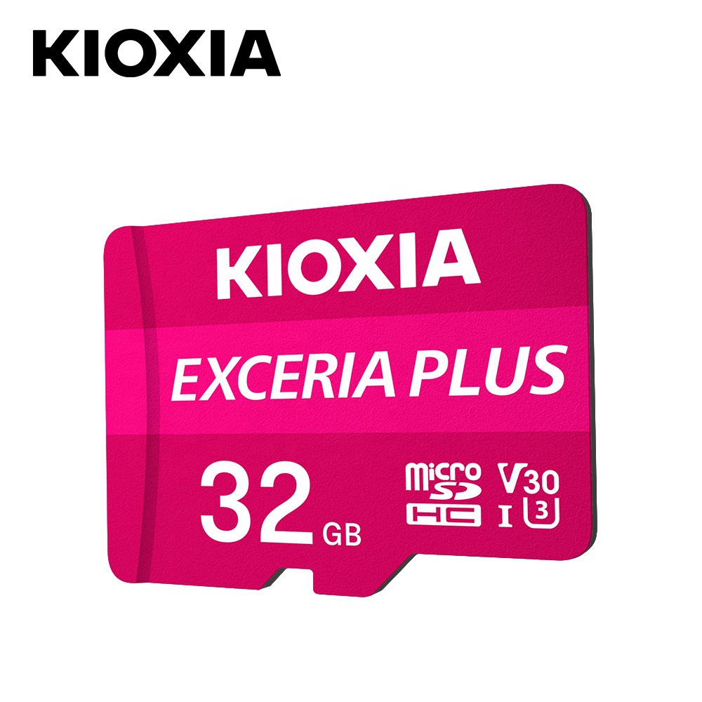 Thẻ nhớ MicroSDHC Kioxia Exceria Plus 32GB U3 4K V30 A1 R98MB/s W65MB/s (Tím)