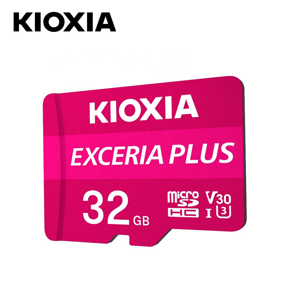 Thẻ nhớ MicroSDXC Kioxia Exceria Plus 32GB / 64GB / 128GB / 256GB U3 4K V30 A1 (Tím)