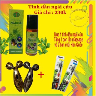Tinh Dầu Ngải Cứu Dạ Thảo Liên : Chiết Xuất Tự Nhiên 50ml
