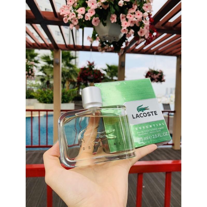 Nước hoa Nam LACOSTE ESSENTIAL 75ml phong cách Tươi mát, năng động, mạnh mẽ - mùa hè xài em này bao mát nhé 😎