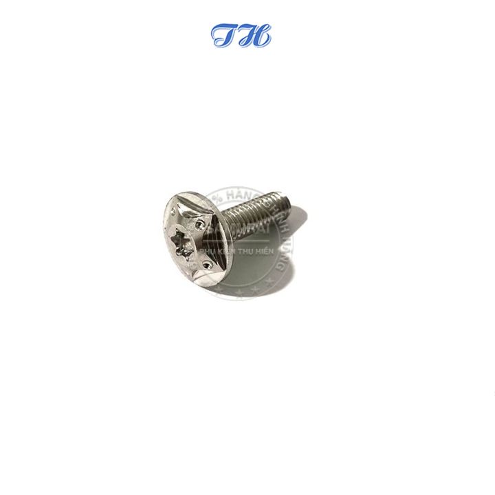 Ốc Salaya inox 5li15, 5li20 đầu dù gắn các vị trí tương thích trên xe máy