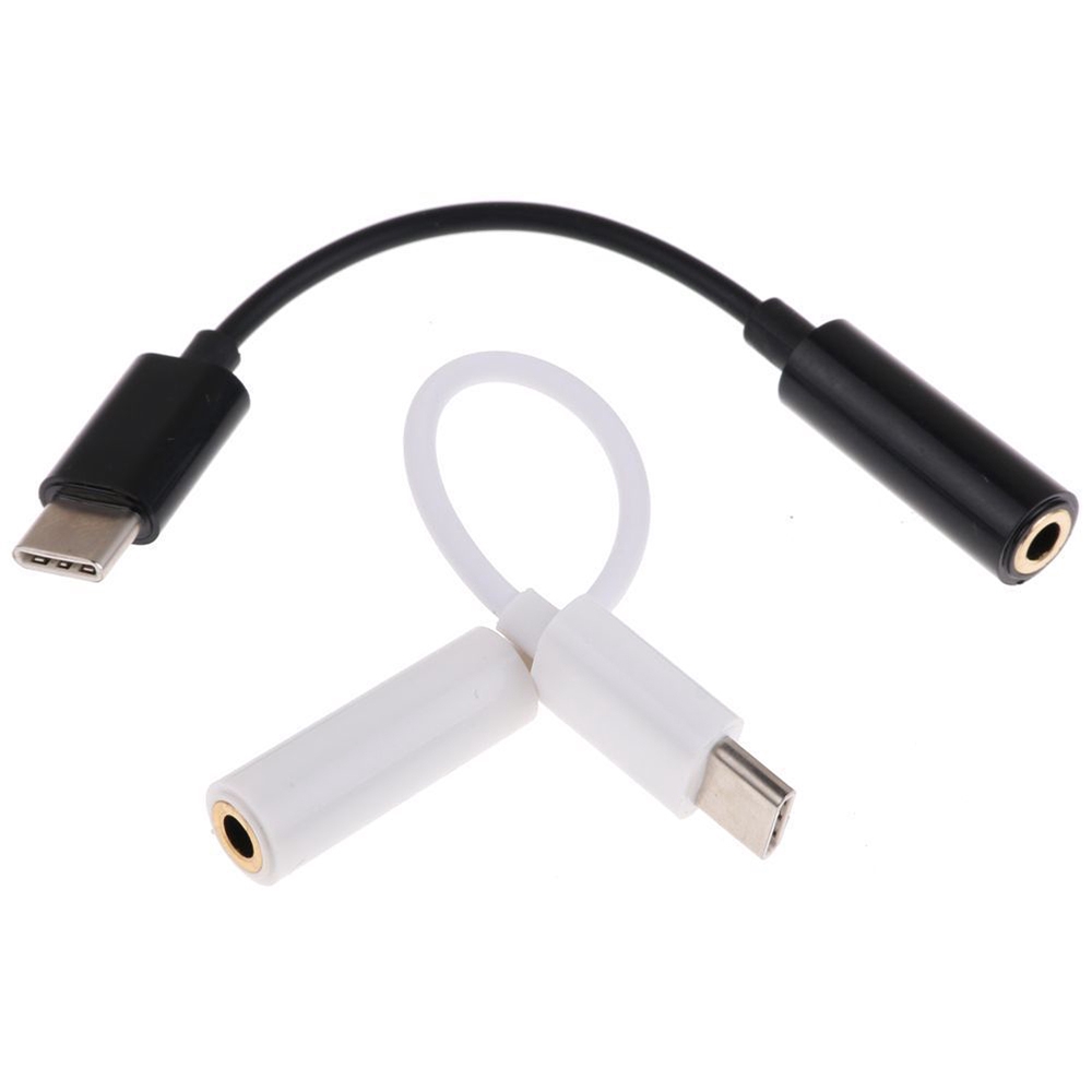 DLWLRMA Stereo Microphone Earphone USB 3.1 Converter Male To Female Audio Adapter