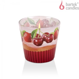 Ly nến thơm Bartek Candles BAT5568 Fruit Muffins 115g Hương bánh hoa quả