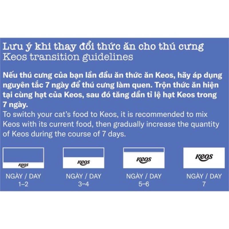 Hạt Keos vị hải sản cho mèo mọi lứa tuổi