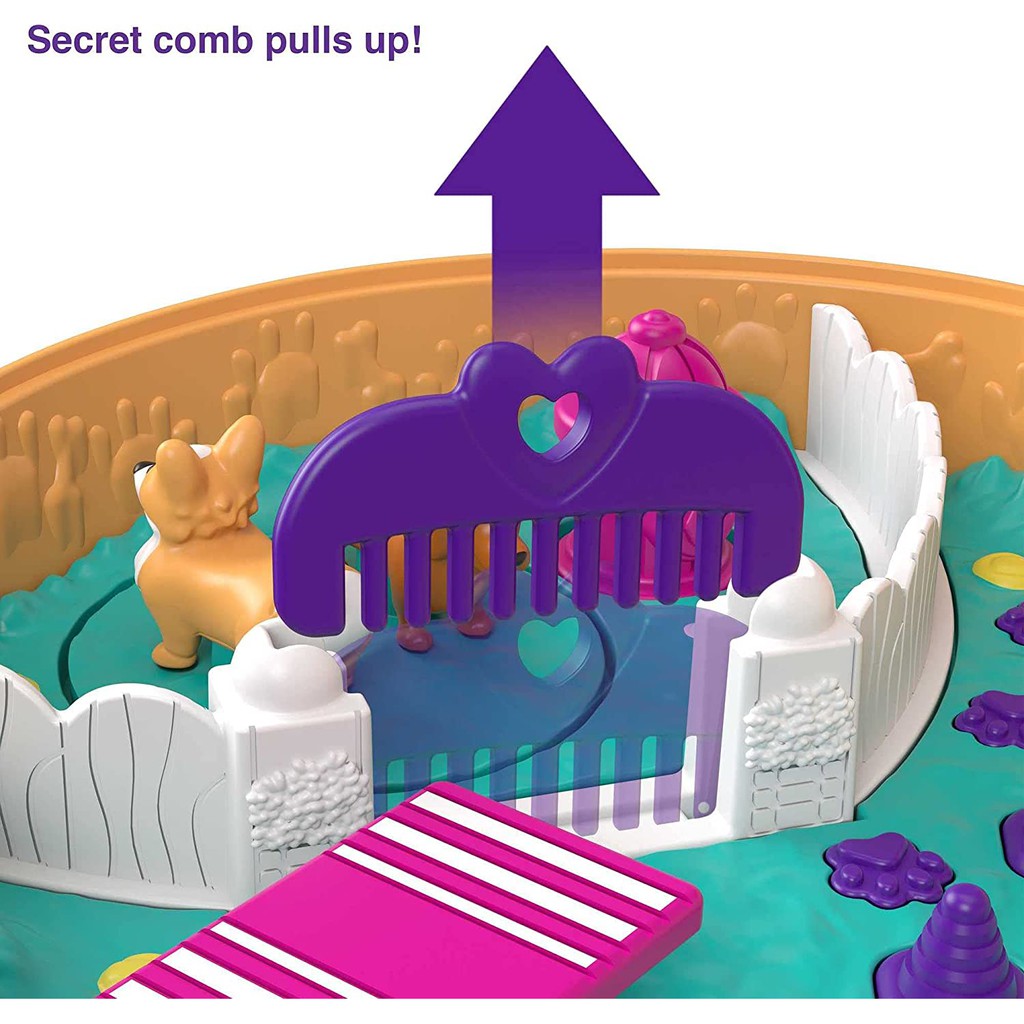 ĐỒ CHƠI POLLY POCKET - Polly Pocket và chú chó Corgi đáng yêu - MÃ SP GTN13/FRY35
