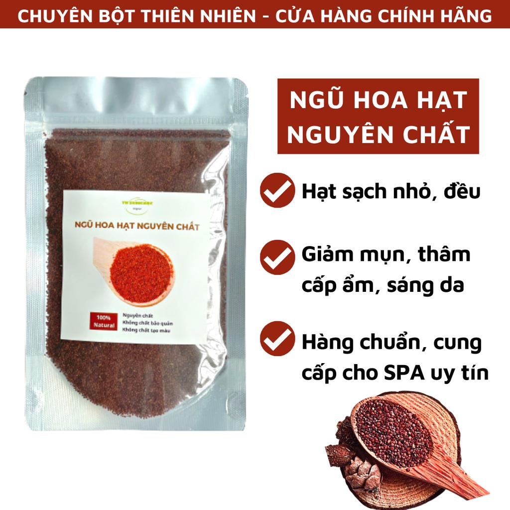 Ngũ hoa hạt nguyên chất sạch loại nhỏ giảm mụn cấp ẩm TH SKINCARE