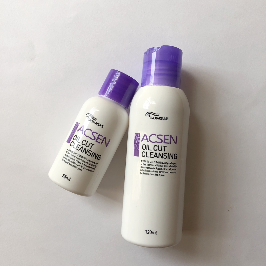 Sữa rửa mặt Troiareuke Acsen Oil Cut Cleansing 55ml -  Xuất xứ Hàn Quốc | Hàng chính hãng