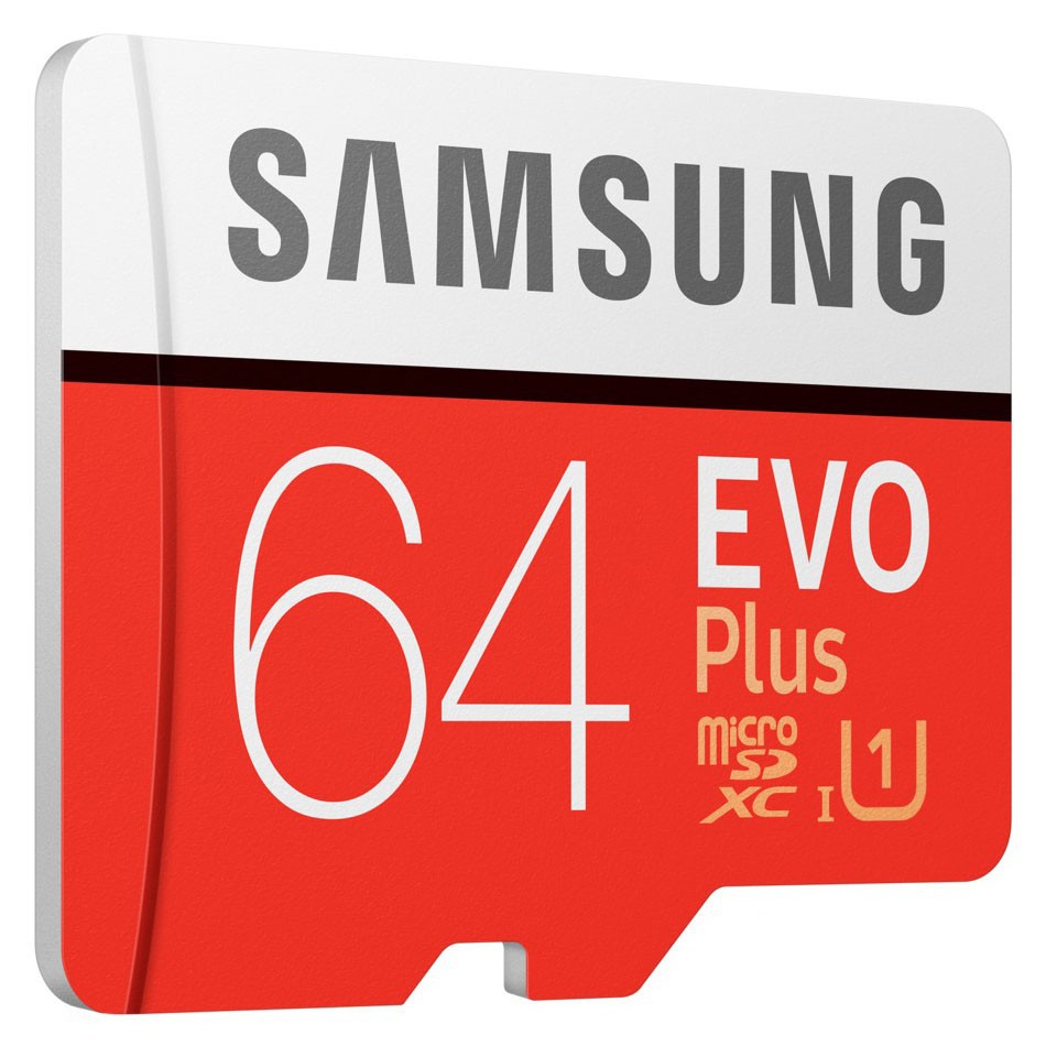 k89 Thẻ nhớ MicroSDXC Samsung Evo Plus 64GB U1 2K R100MB/s W20MB/s - box Hoa New 2020 (Đỏ) + Kèm Adapter 1