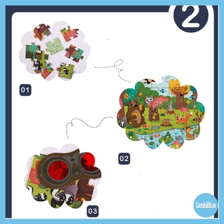 Bộ ghép hình Secret Forest Puzzle của Mideer