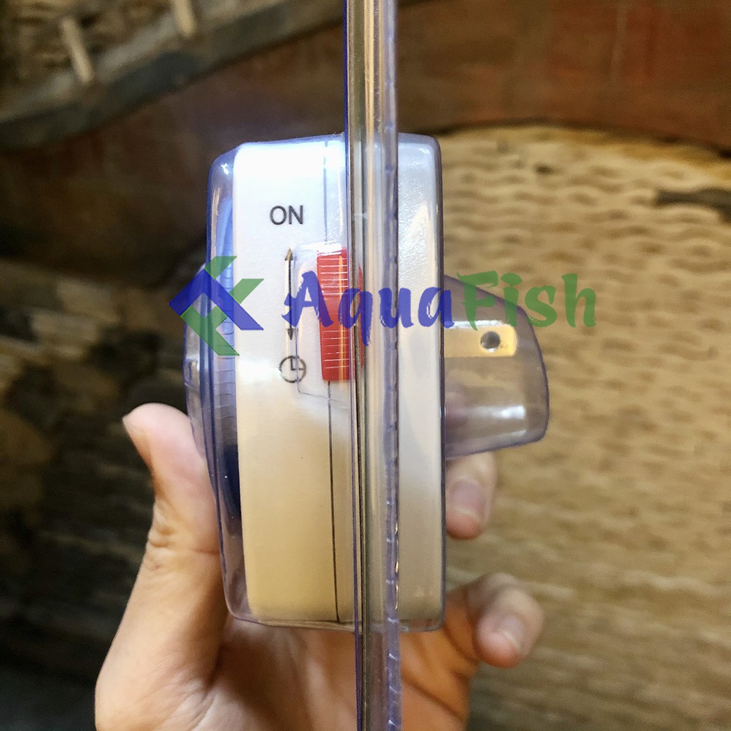 Ổ Cắm Hẹn Giờ Cơ Dùng Hẹn Giờ Bật Tắt Cho Các Thiết Bị Điện Bể Cá Cảnh, Hồ Cá Koi, Hồ Cá Rồng