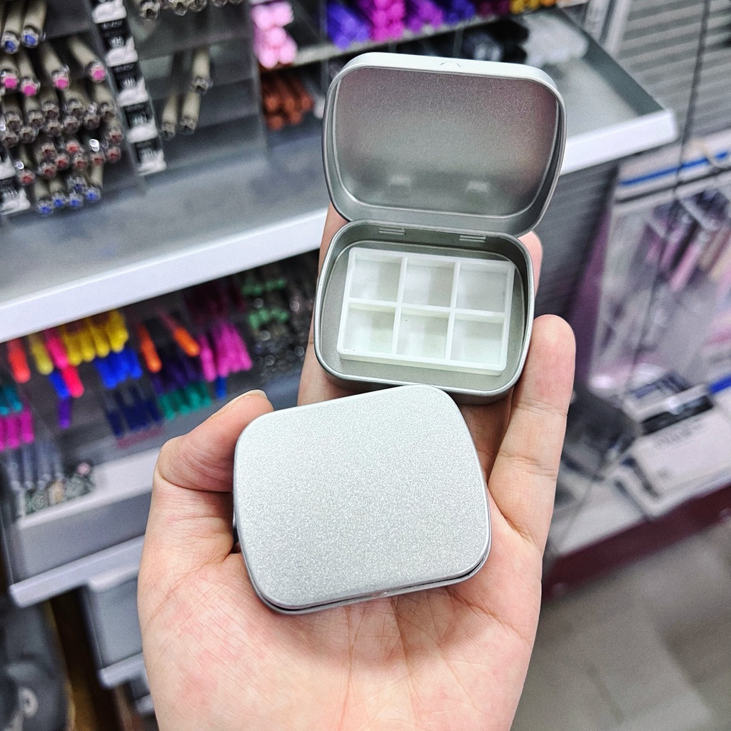 Bộ Pocket - Hộp Thiếc Đựng Màu Nước