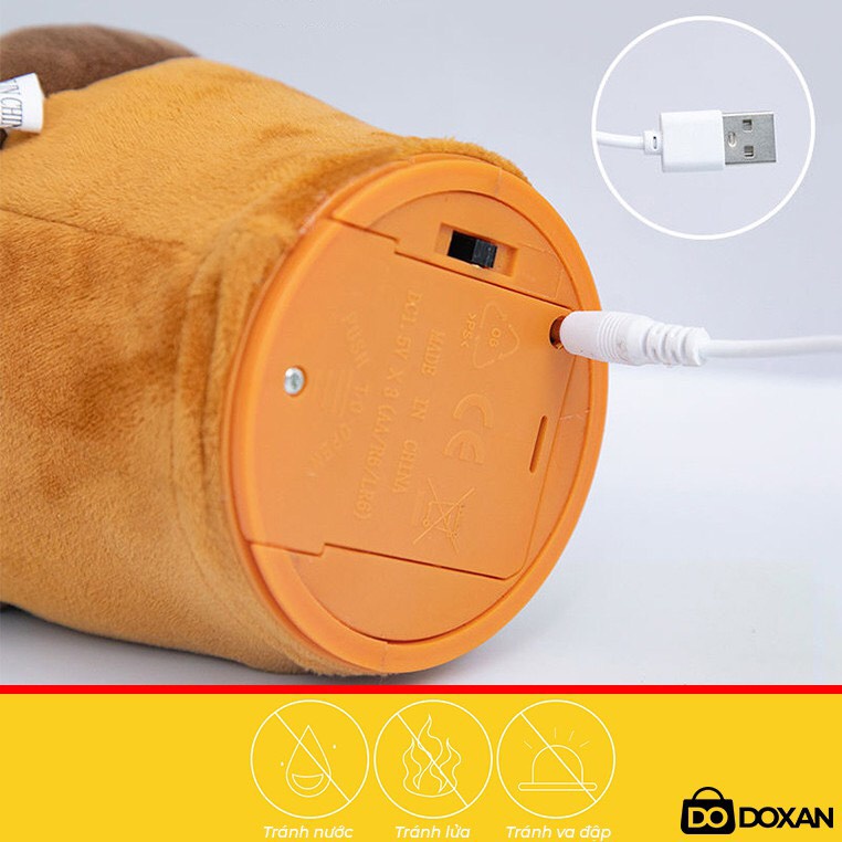 Xương Rồng biết hát 120 bài nhạc, múa, nhại lời,... Bản sạc USb tiện dụng cho bé