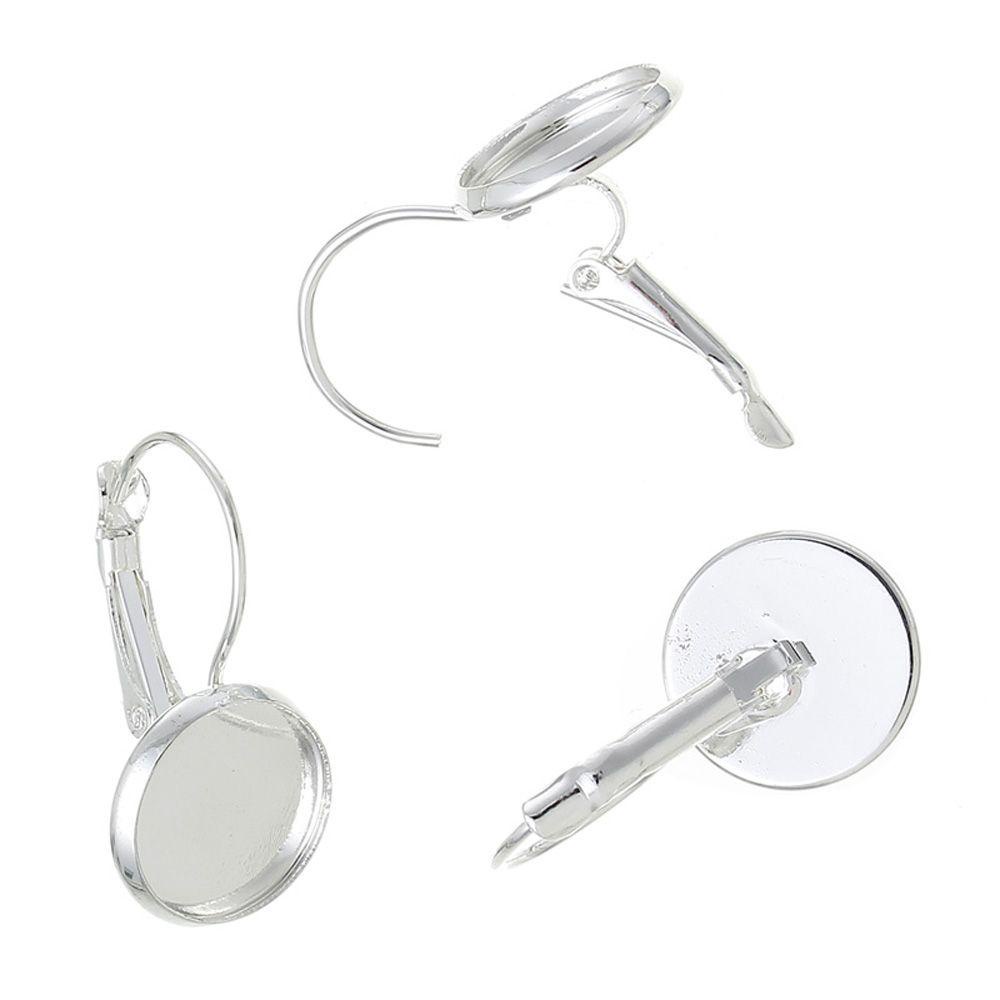 Khay Tròn Đế Cabochon Dùng Làm Khuyên Tai Tiện Dụng