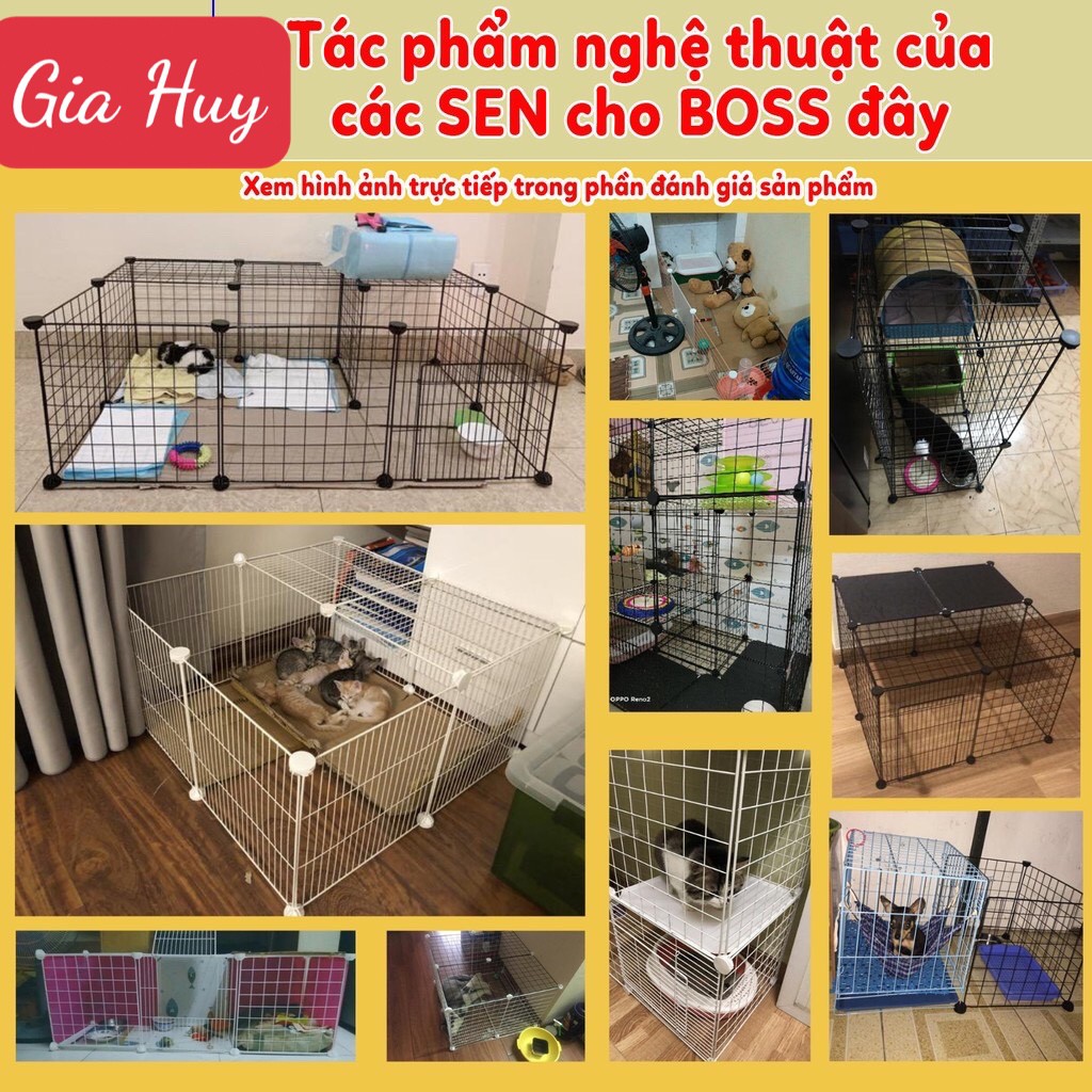 CHUỒNG QUÂY CHÓ MÈO - BÁN LẺ TỪNG TẤM - Tặng 2 chốt/1 tấm